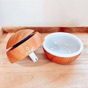 Difusor de Aromas e Umidificador de Ar 130ml com Luz LED | Bolinha - B-MAX