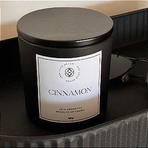 Vela Perfumada 180g | Coleção Intense - Cinnamon (Canela) - Jade Soul