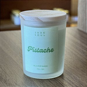 Vela Perfumada 70g | Pistache - Jade Soul