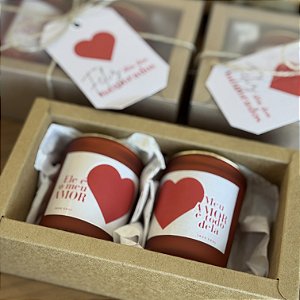 Kit Meu Par | Duas Velas 70g - Especial Dia dos Namorados - Jade Soul