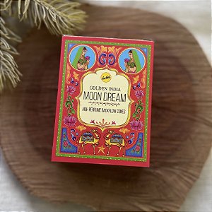 Incenso de Cone Indiano - 10 cones | Moon Dream - Golden India