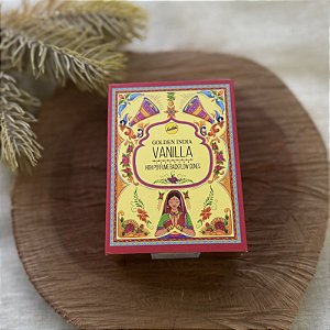 Incenso de Cone Indiano - 10 cones | Vanilla (Baunilha) - Golden India