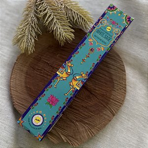 Incenso de Massala Indiano 15g | White Sage (Sálvia Branca) - Indian Heritage