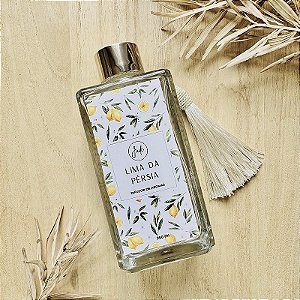 Difusor de Aromas Lima da Pérsia 250ml Frasco Square - Perfume de Ambientes | Jade Soul