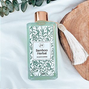 Difusor de Aromas Bamboo Herbal 250ml Frasco Square - Perfume de Ambientes | Jade Soul