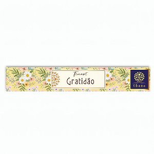 Incenso de Varetas Artesanal Gratidão (Black Vanilla) - 15 Varetas | Ohana