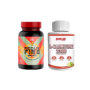 redux fire + l carnitina ( KIT LIMPA GORDURAS )