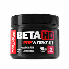 Beta hd 240g pré workout atlhetica Nutrition