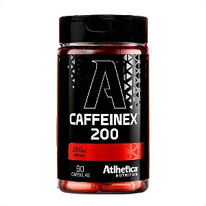 Cafeina 60 cápsulas 200mg atlhetica nutrition