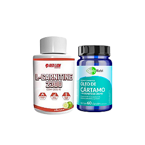 L carnitina + óleo de Cartamo + cromo 60 caps
