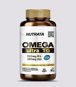 omega 3 ultra tg - nutrata 60 cápsulas