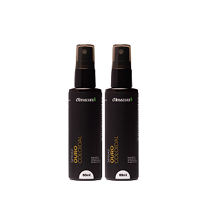 Kit 2 Ouro Coloidal Spray 60ml Almacura