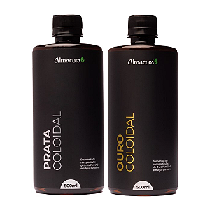 Kit Prata Coloidal + Ouro Coloidal