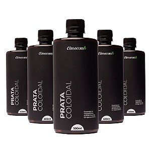 Kit 5 Prata Coloidal Almacura