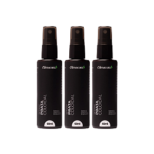 Kit 3 Spray Prata Coloidal Almacura
