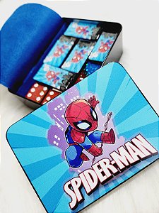 Dominó Personalizado Homem Aranha Infantil
