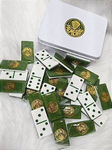 Dominó Personalizado do Palmeiras Emblema em Acrílico