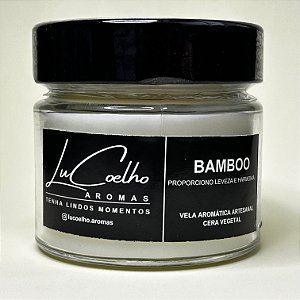 VELA  AROMÁTICA BAMBOO (Linha Clássica)