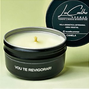 VELA  AROMÁTICA CANELA (Linha Me Leva)