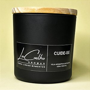 VELA AROMÁTICA CUIDE-SE (Linha Luxo)