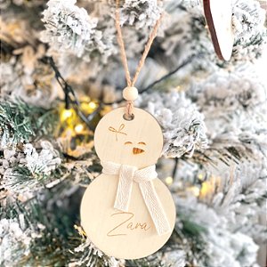 Enfeites de Natal - Kit Bonecos de Neve