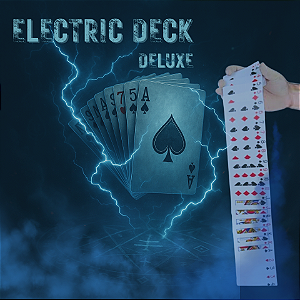 Electric Deck Deluxe (52 Cards Bridge) by Mr. Magic - Baralho Elétrico