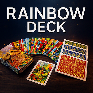 Rainbow Deck by Premium Magic - Baralho Arco-Íris