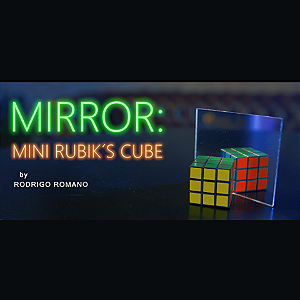 Mirror Mini Rubik Cube (Gimmick e Instruções Online) by Rodrigo Romano