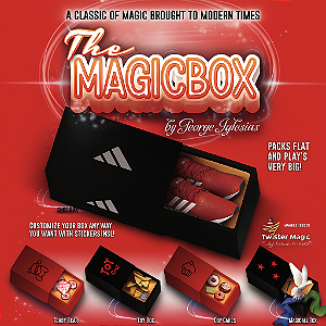 MAGIC BOX RED Medium by George Iglesias
