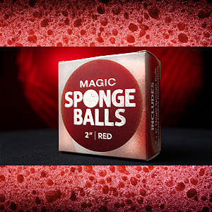 Bola de Esponja Super Soft - Magic Sponge Balls 4PK RED 2" by Murphy's Magic