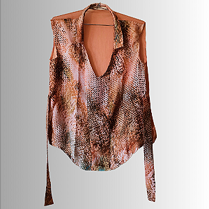Camisa Salmão Upcycle