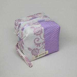 Shikaku Necessaire Lilás e Branca A04