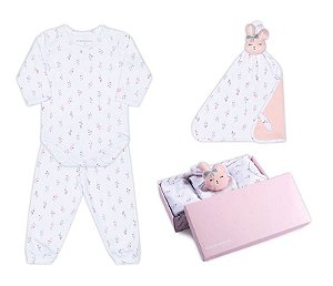 Kit Presente Acessórios Bebê Floral 22019