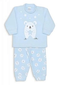 Pijama Infantil Foguetes de Soft - Estampa Brilha No Escuro