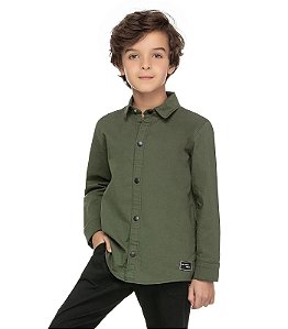 Camisa Infantil Masculina Sarja Trick Nick