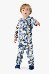 Pijama Macacão de Soft Infantil Dedeka