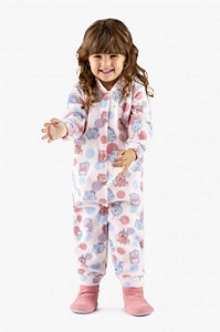 Pijama Macacão de Soft Infantil - Dedeka