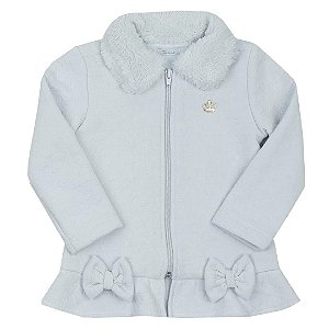 Casaco Feminino Matelassê Detalhe Laços