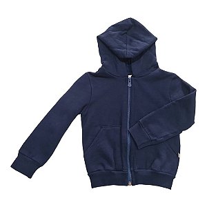 Jaqueta Masculina Moletom Felpado Azul - 10