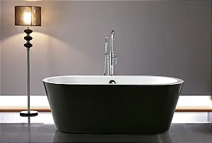 Banheira Maya Black 177,8cm x 80cm x 58cm - Jacuzzi