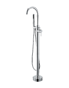 Monocomando de Piso Amazon Chrome - Immersi