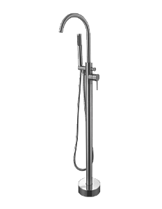Monocomando de Piso Amazon Brushed Nickel - Immersi