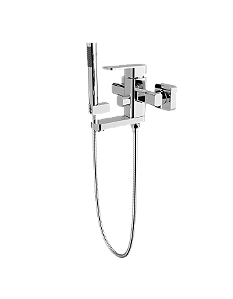 Monocomando de Parede Purus Chrome - Immersi