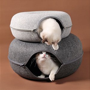 Cat Cave® - Casinha para gatos - Cesta Redonda