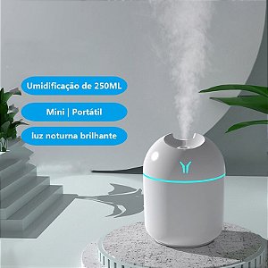 Mini Umidificador e Purificador de ar