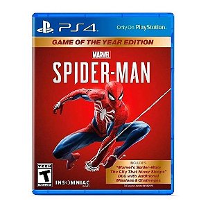 Marvel's Spider-Man Game of the Year Edition Sony PS4