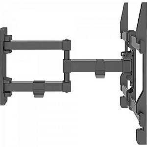 Kit Suporte de TV Fixo Universal Suporta 100Kg Reforçado de Qualidade até  84''' + Parafusos Inclusos - Multivisão - Casa & Obra - Materiais de  Construção