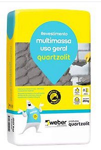 MASSA PRONTA 20KG QUARTZOLIT MULTIUSO
