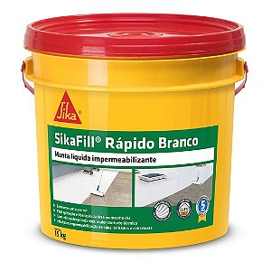 MANTA LIQUIDA BRANCO 15KG SIKAFILL RAPIDO SIKA