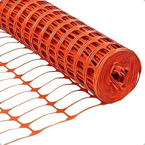 TELA P/SINALIZACAO TAPUME 1.20X50M LARANJA